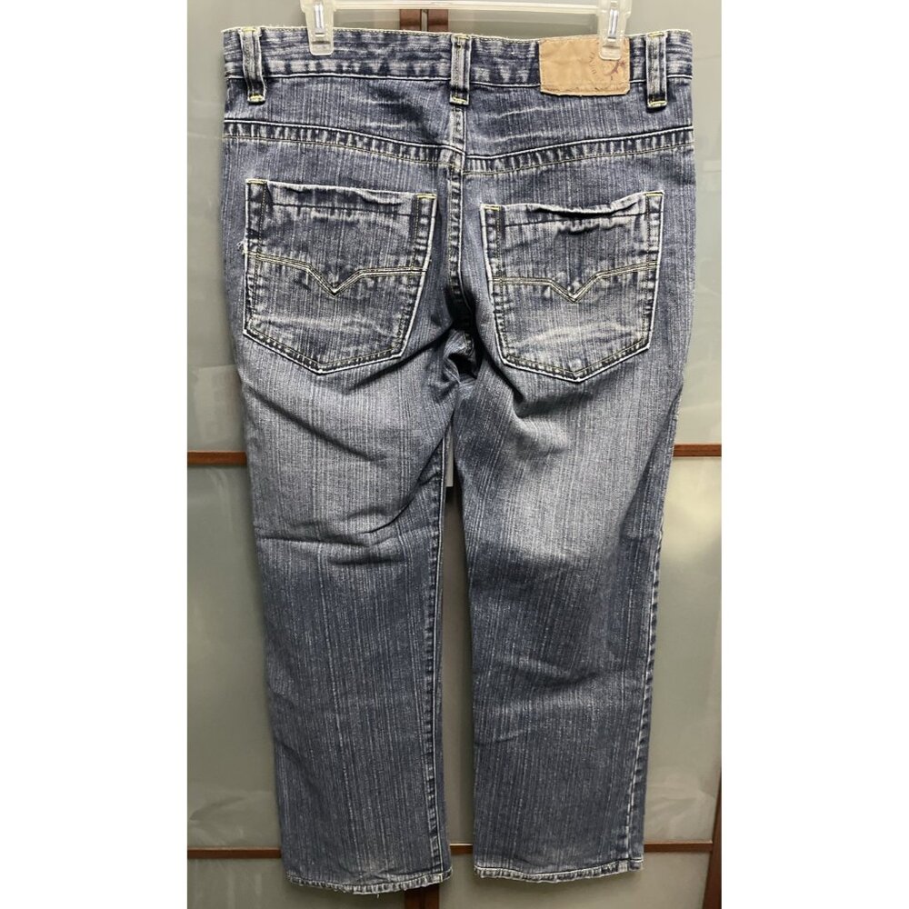 Diesel Vintage Y2K 90s Mens Denim Jeans Size W34 L 27 Distressed Faded Straight